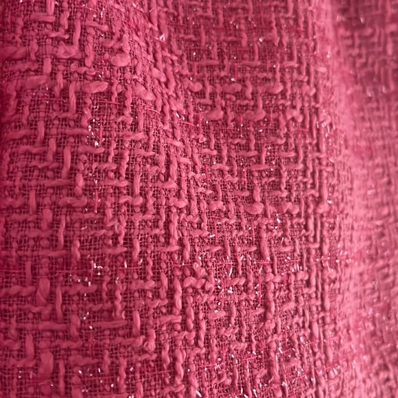 Pink sparkly shein, mini skirt, zipper new without tags - Picture 2 of 8